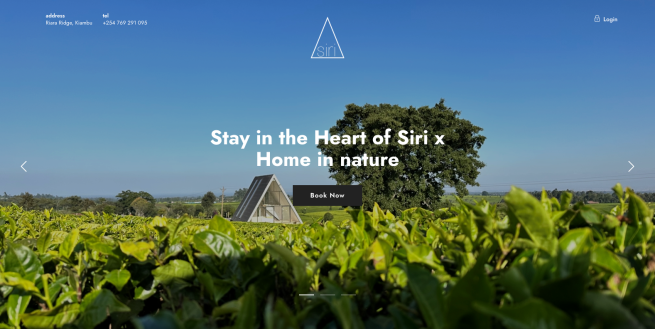 Siri Landing Page